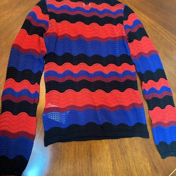 Missoni Multicolor Wave Knit Sweater – Iconic Pattern - Picture 8 of 11